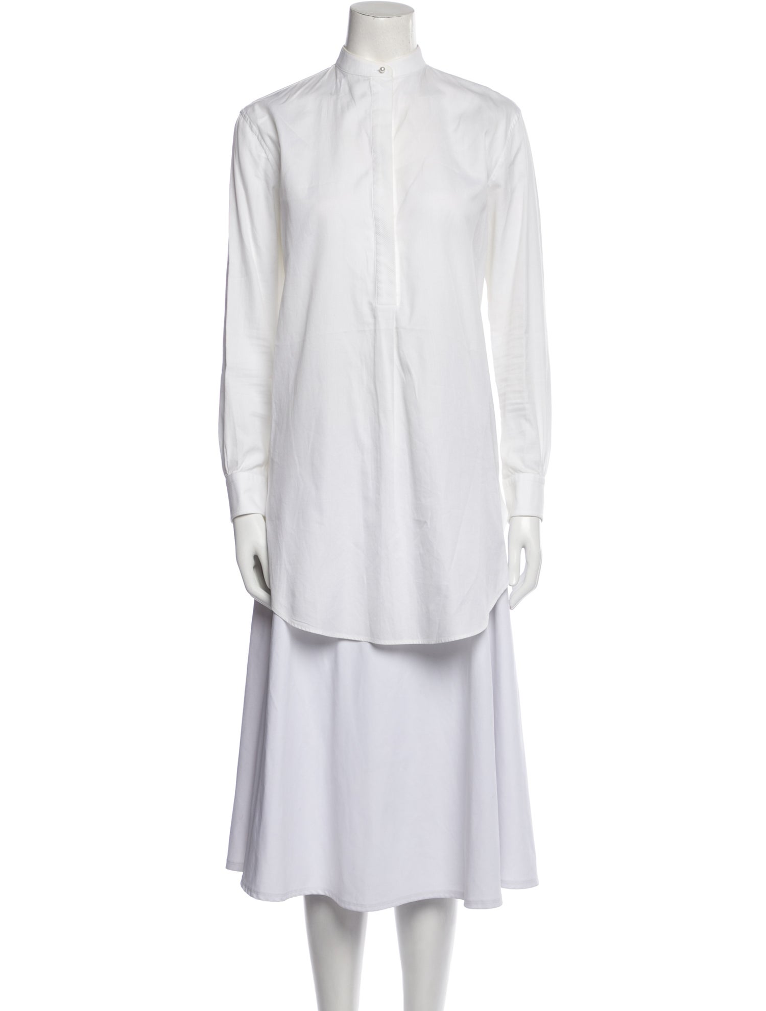 Acne Studios Mock Neck Long Sleeve Tunic