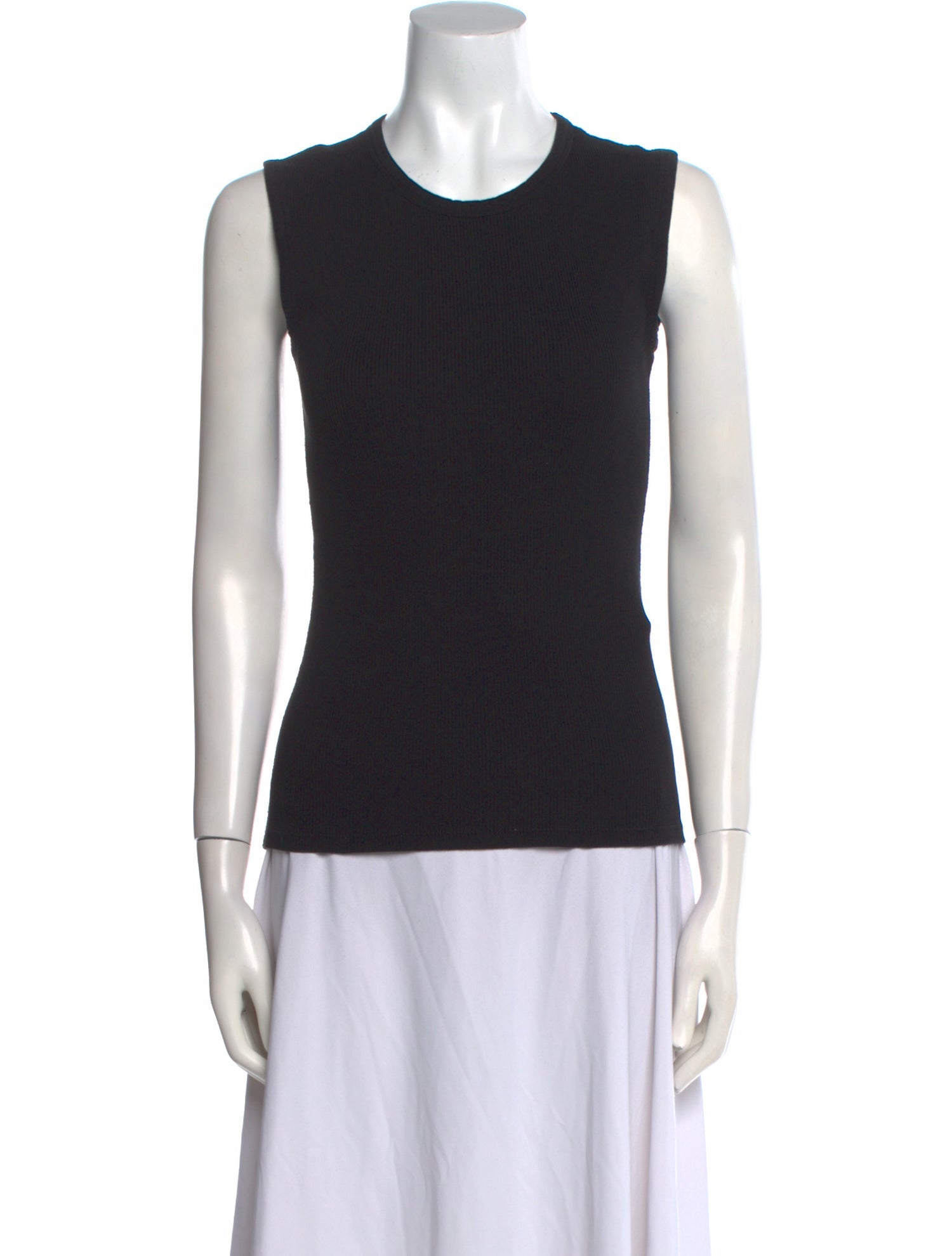 Acne Studios Crew Neck Sleeveless Top