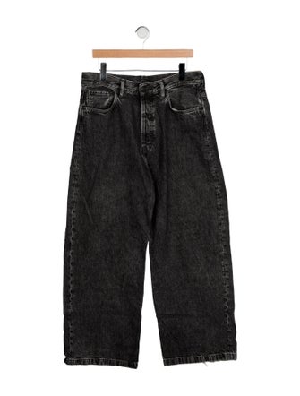 Acne Studios High-Rise Wide Leg Jeans