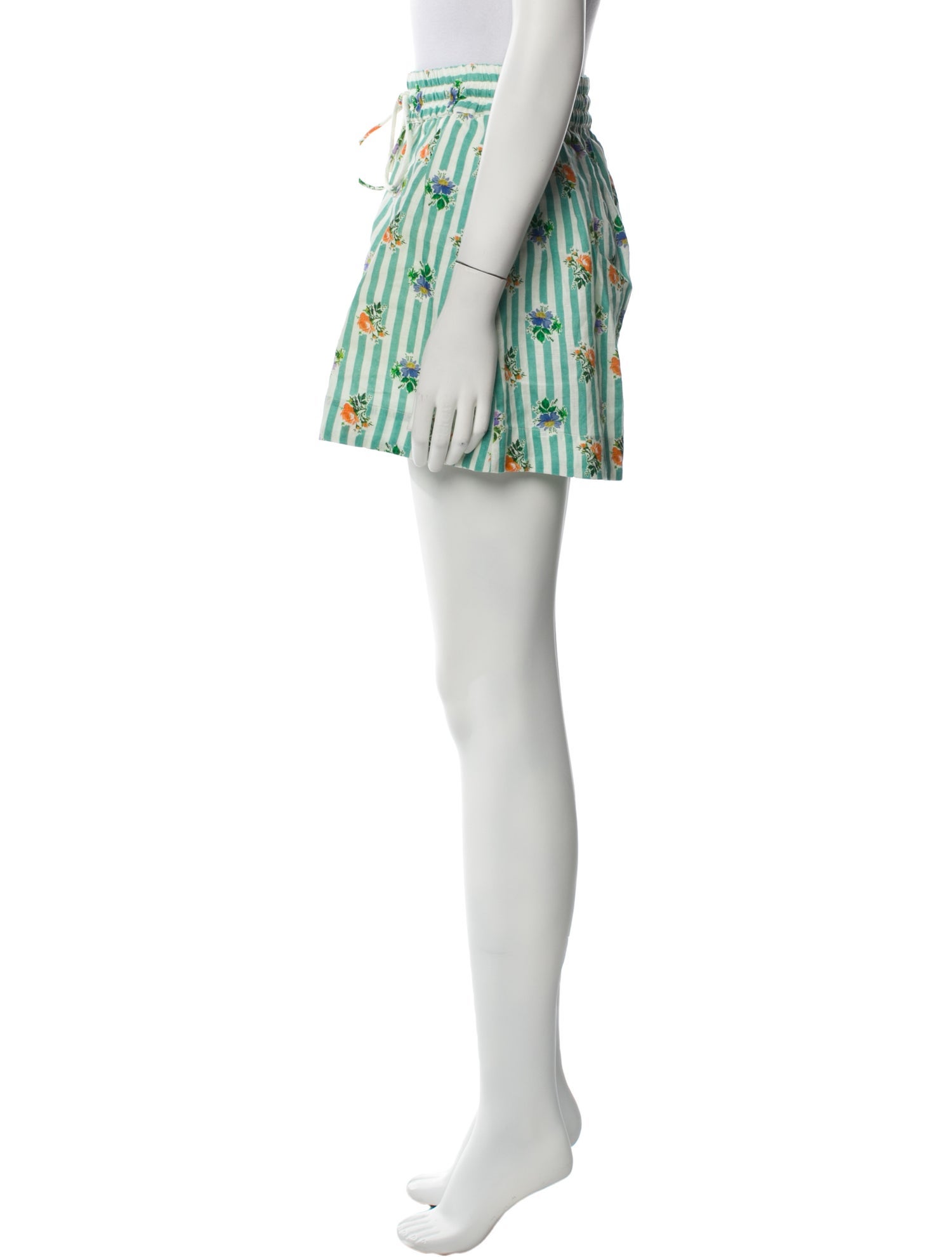 Acne Studios Printed Mini Shorts