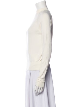 Acne Studios Nylon Mock Neck Sweatshirt