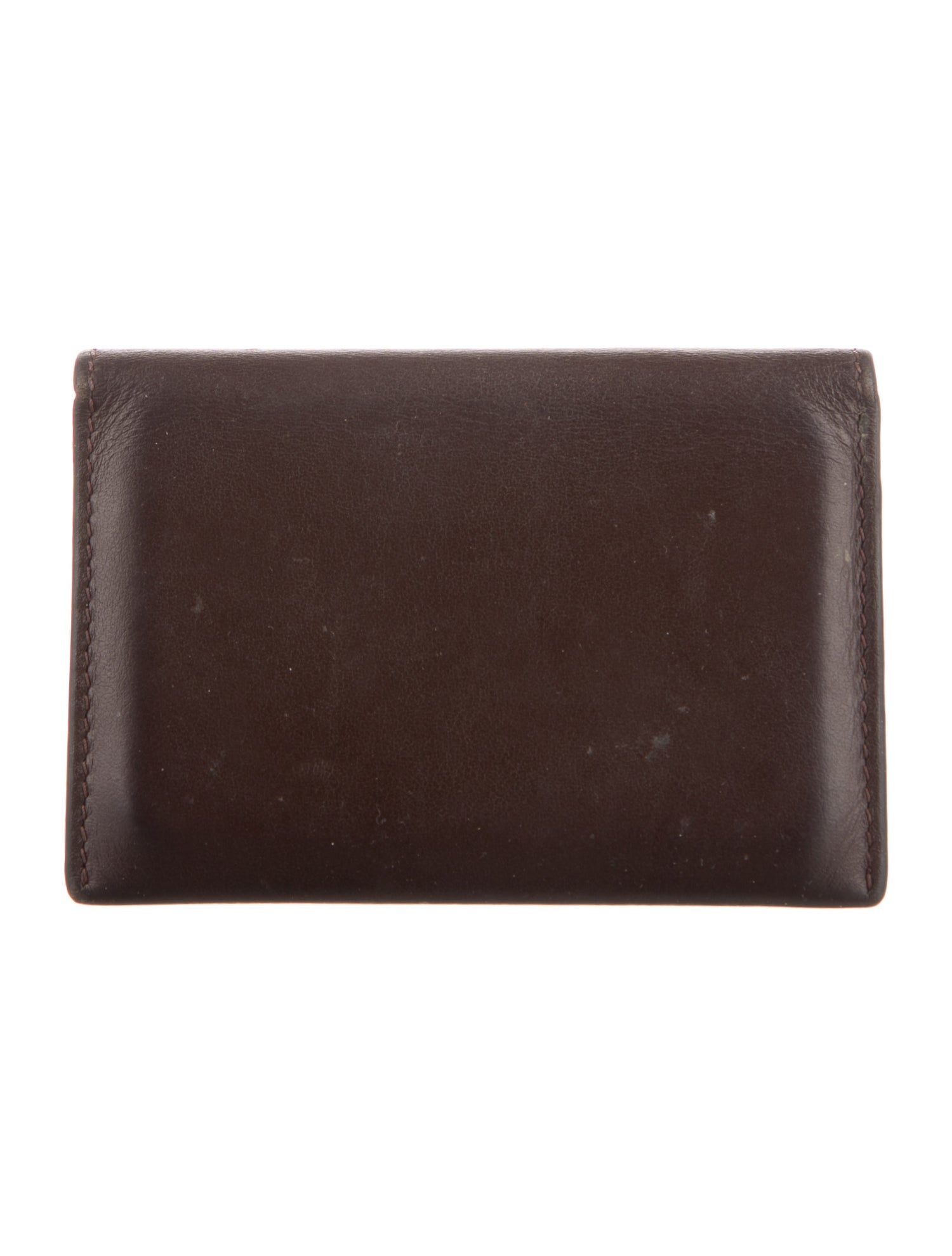 Acne Studios Leather Printed Compact Wallet
