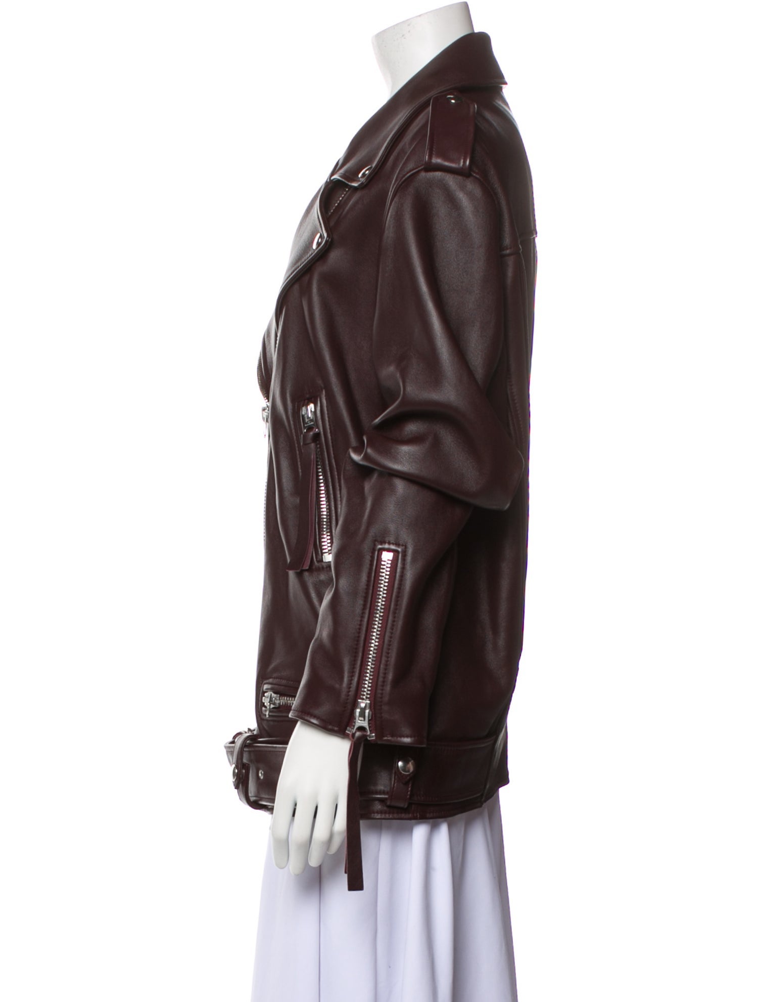 Acne Studios Leather Biker Jacket