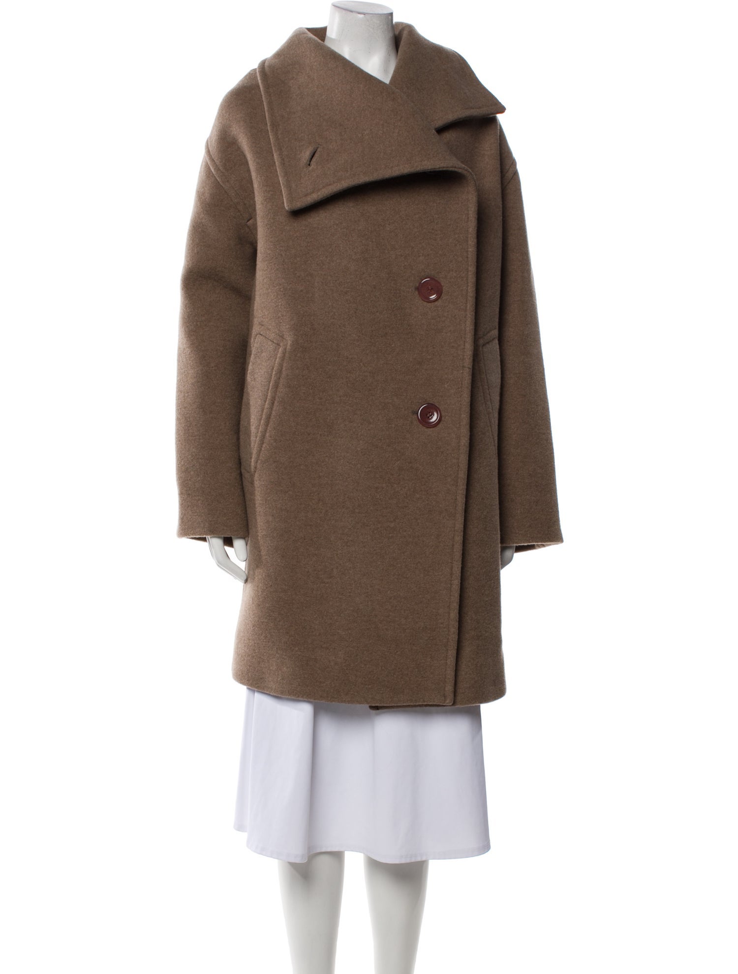 Acne Studios Wool Faux Fur Coat w/ Tags