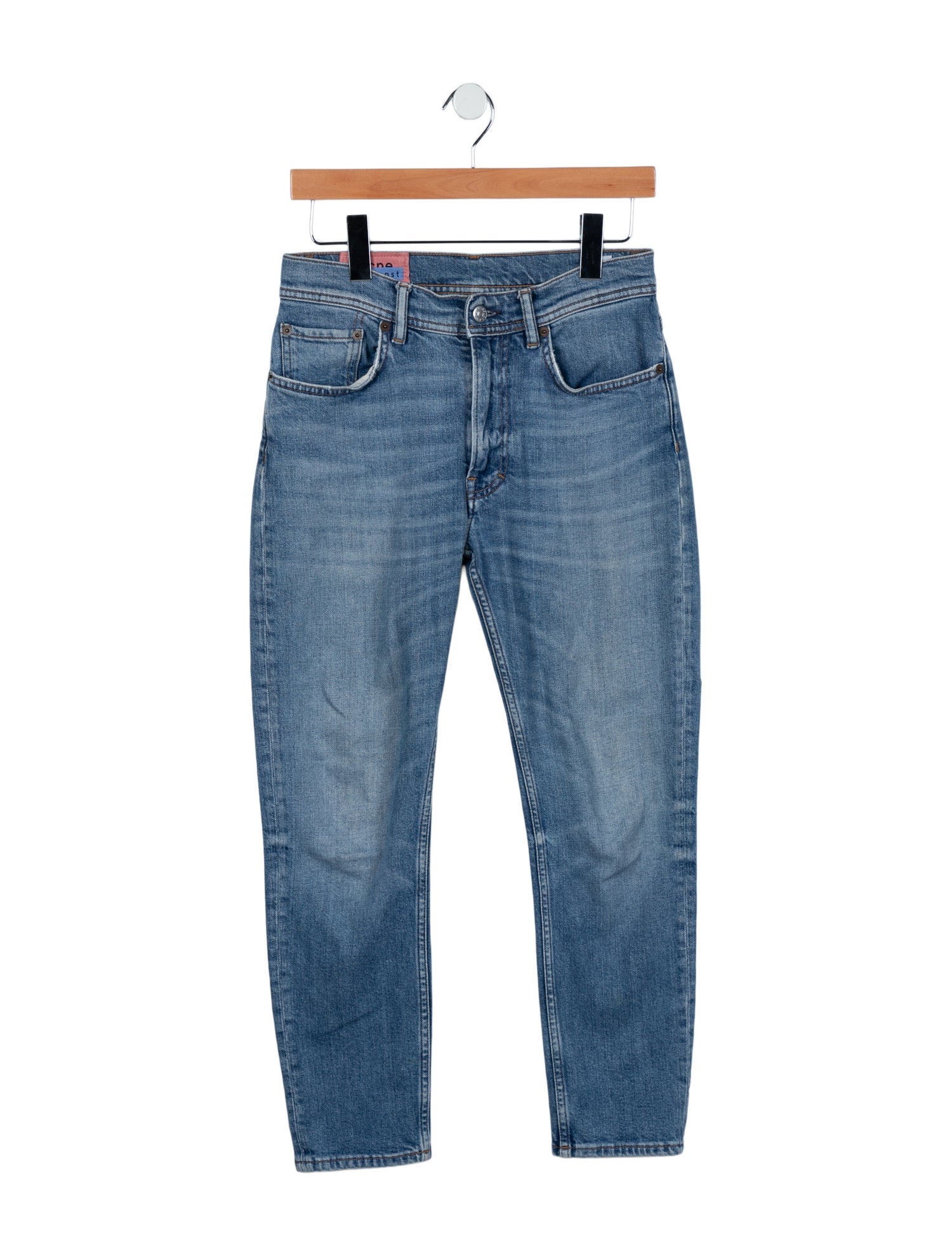 Acne Studios Mid-Rise Skinny Leg Jeans