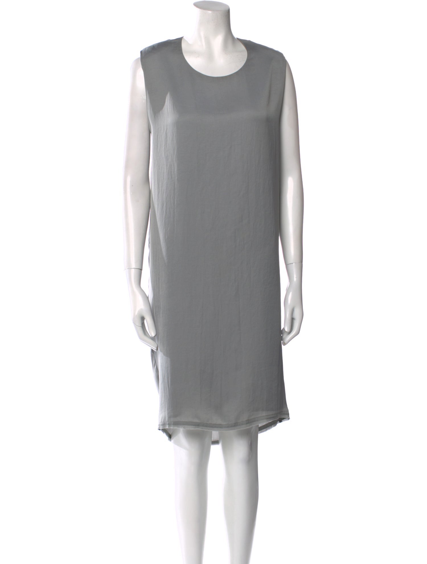 Acne Studios Scoop Neck Knee-Length Dress