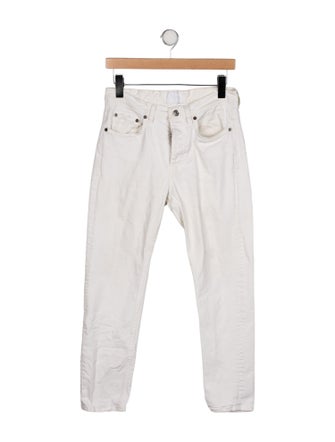 Acne Studios Mid-Rise Skinny Leg Jeans