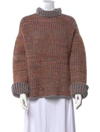 Acne Studios Wool Lace Pattern Sweater