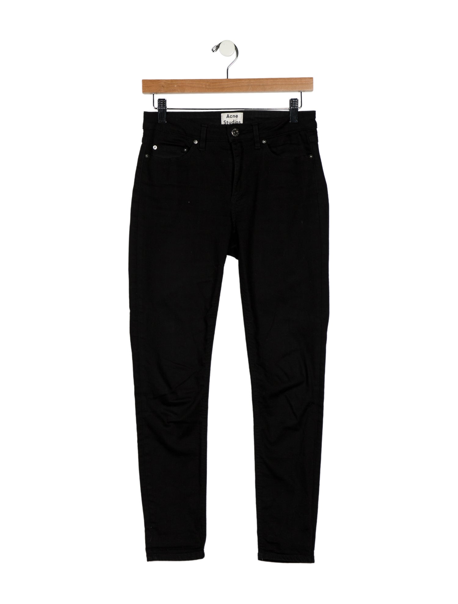 Acne Studios Mid-Rise Skinny Leg Jeans