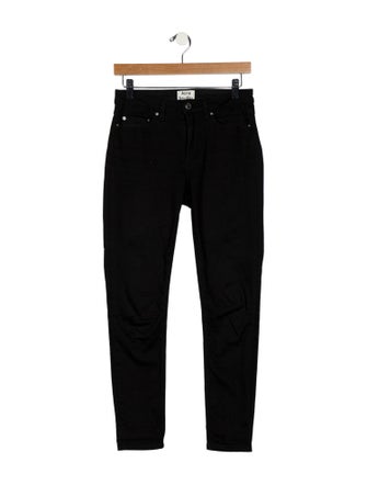 Acne Studios Mid-Rise Skinny Leg Jeans