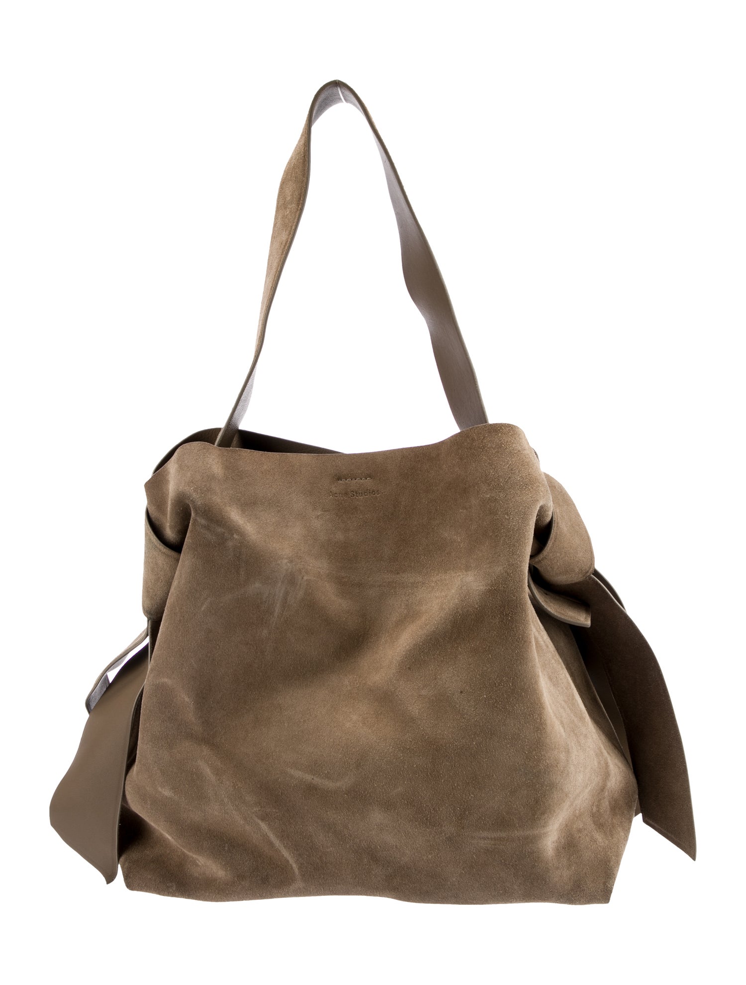 Acne Studios Suede Shoulder Bag