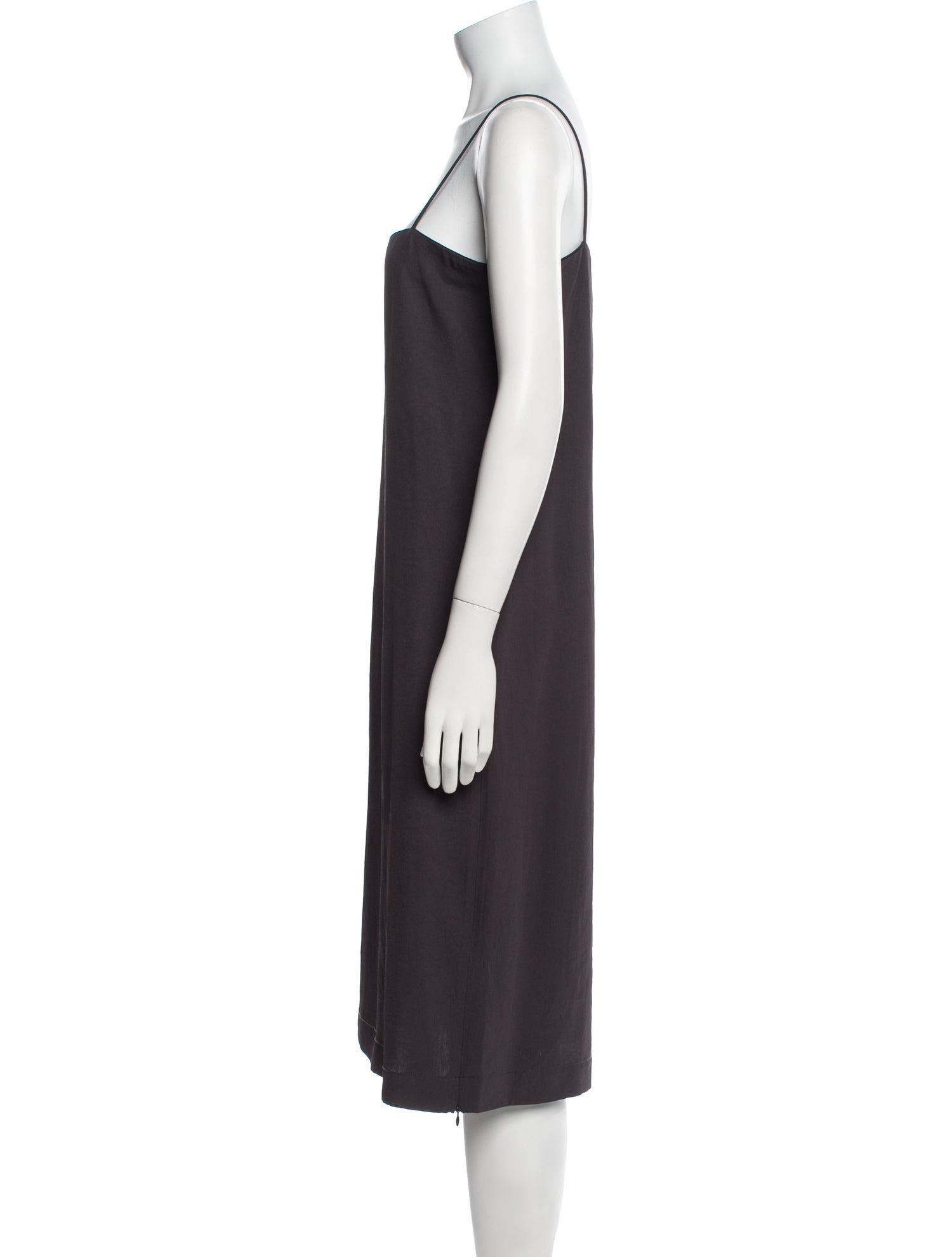 Acne Studios Square Neckline Knee-Length Dress