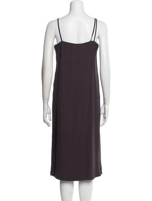 Acne Studios Square Neckline Knee-Length Dress