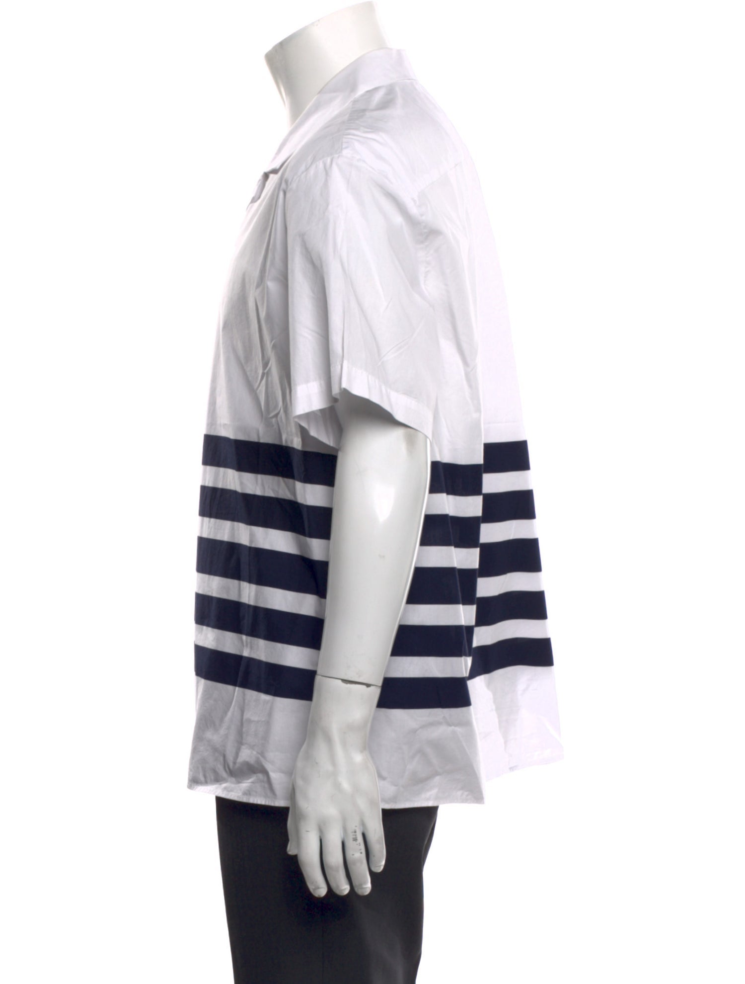 Acne Studios Striped Short Sleeve Shirt