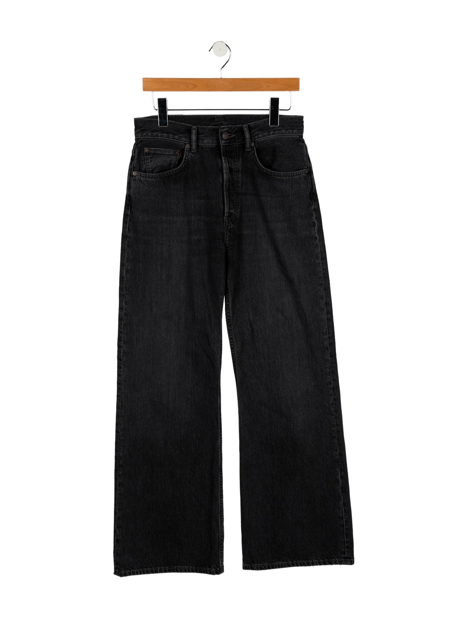 Acne Studios High-Rise Wide Leg Jeans