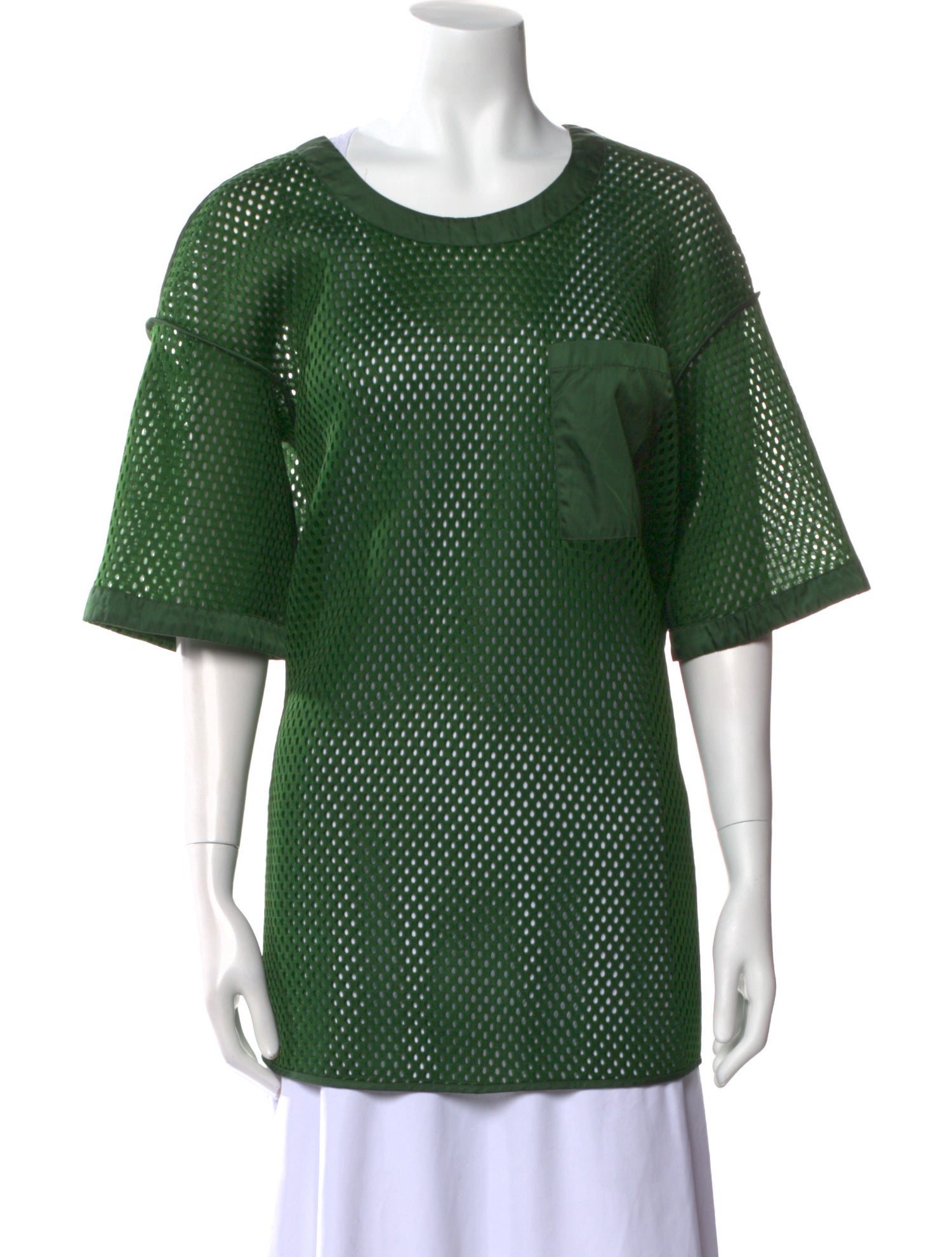 Acne Studios Scoop Neck Short Sleeve Top