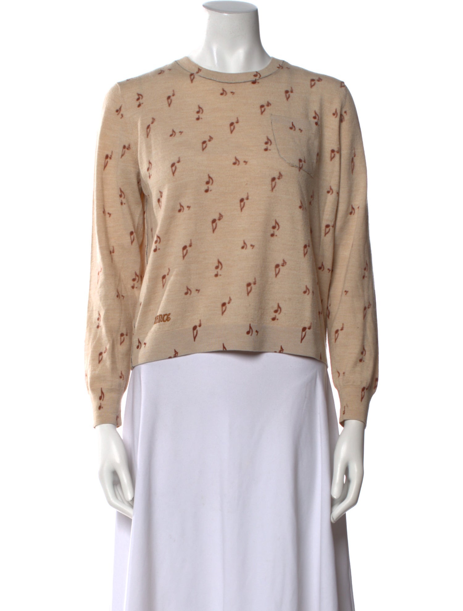 Acne Studios Wool Printed Sweater