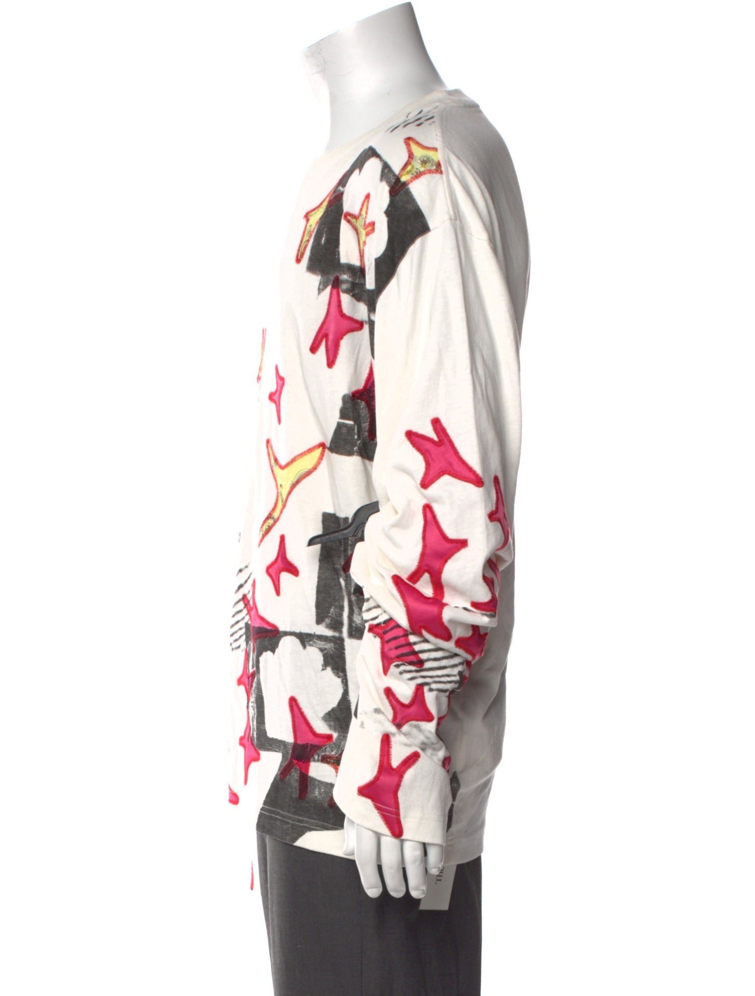 Acne Studios Graphic Print Crew Neck T-Shirt