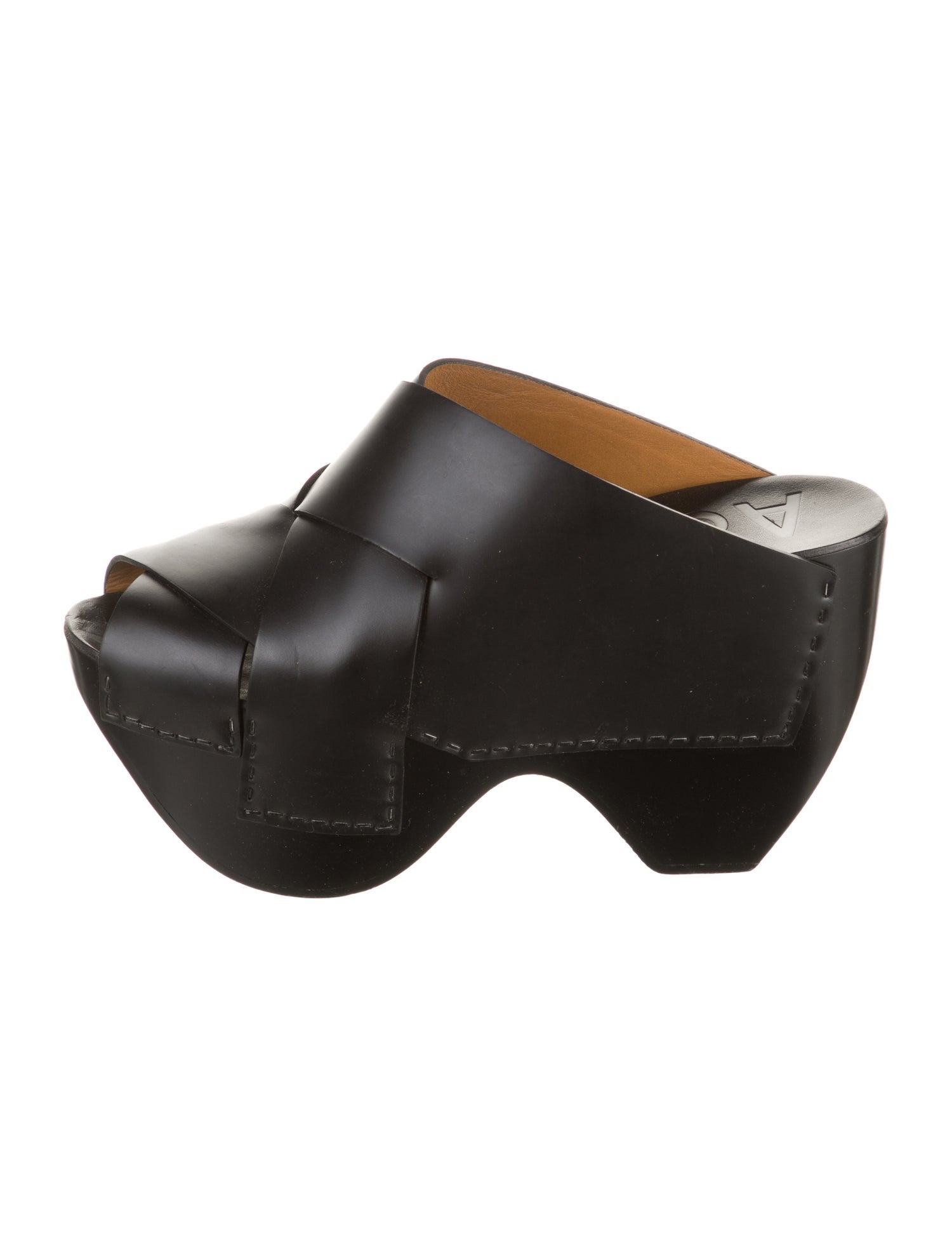 Acne Studios Leather Slides