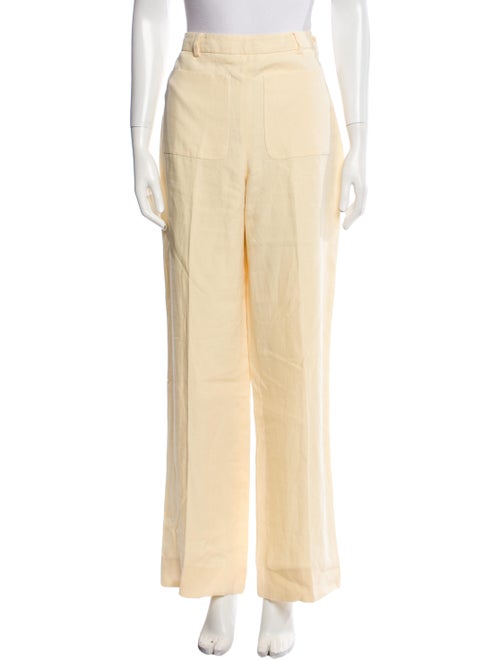 Acne Studios Linen Wide Leg Pants