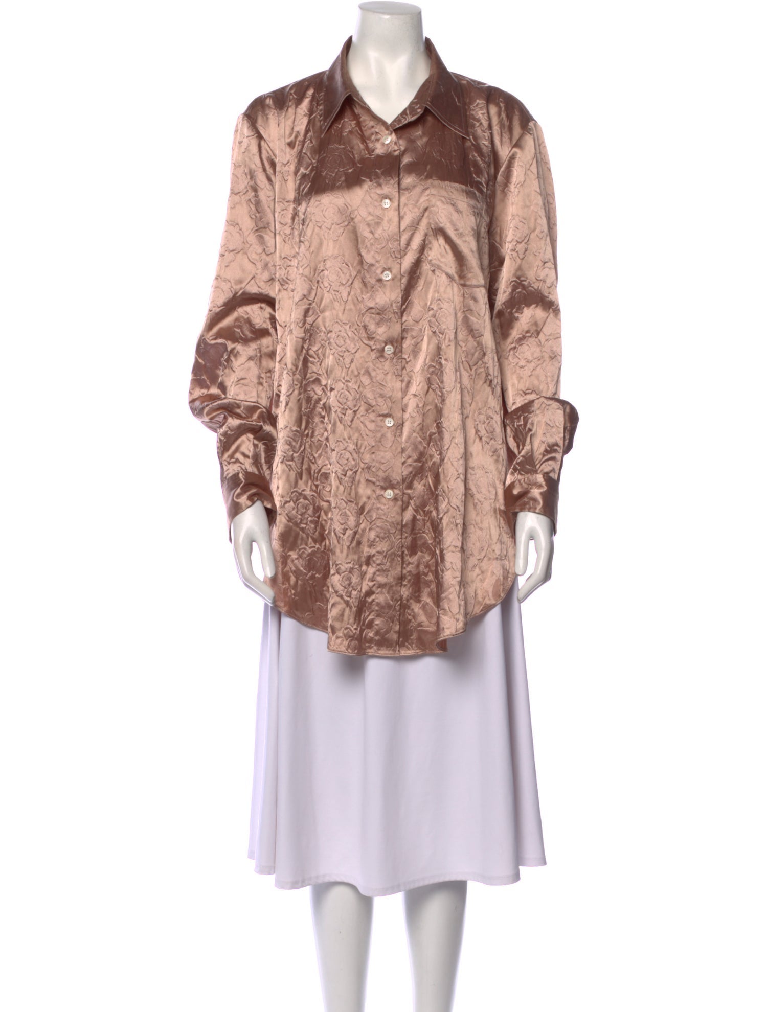 Acne Studios Long Sleeve Button-Up Top