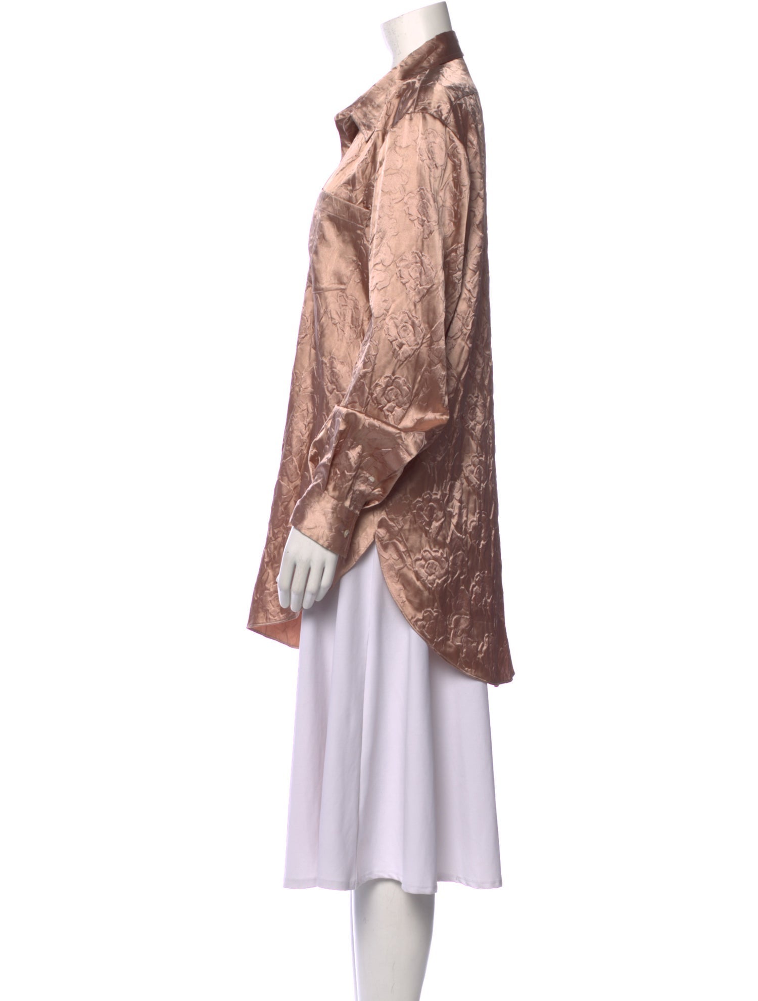 Acne Studios Long Sleeve Button-Up Top