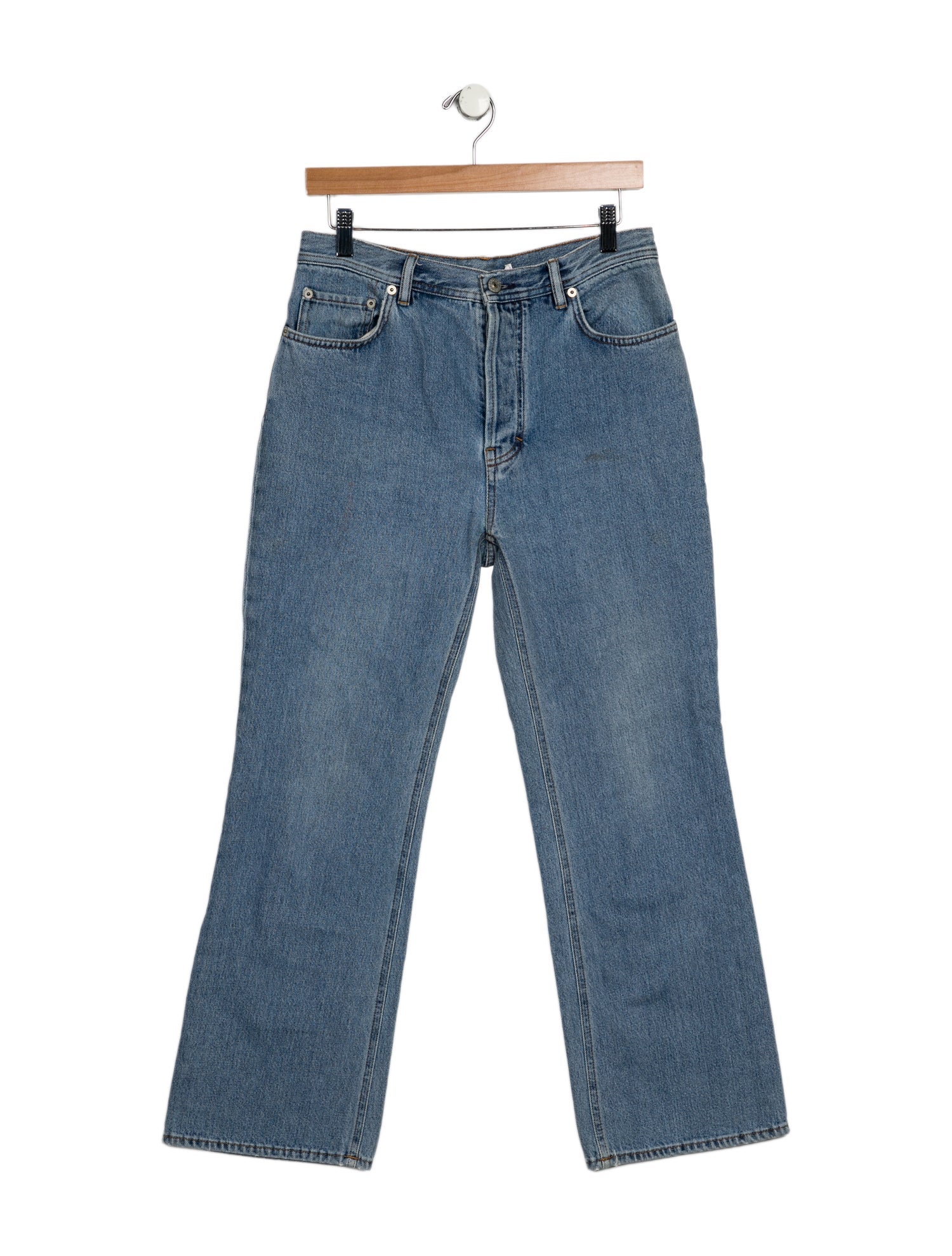 Acne Studios High-Rise Wide Leg Jeans