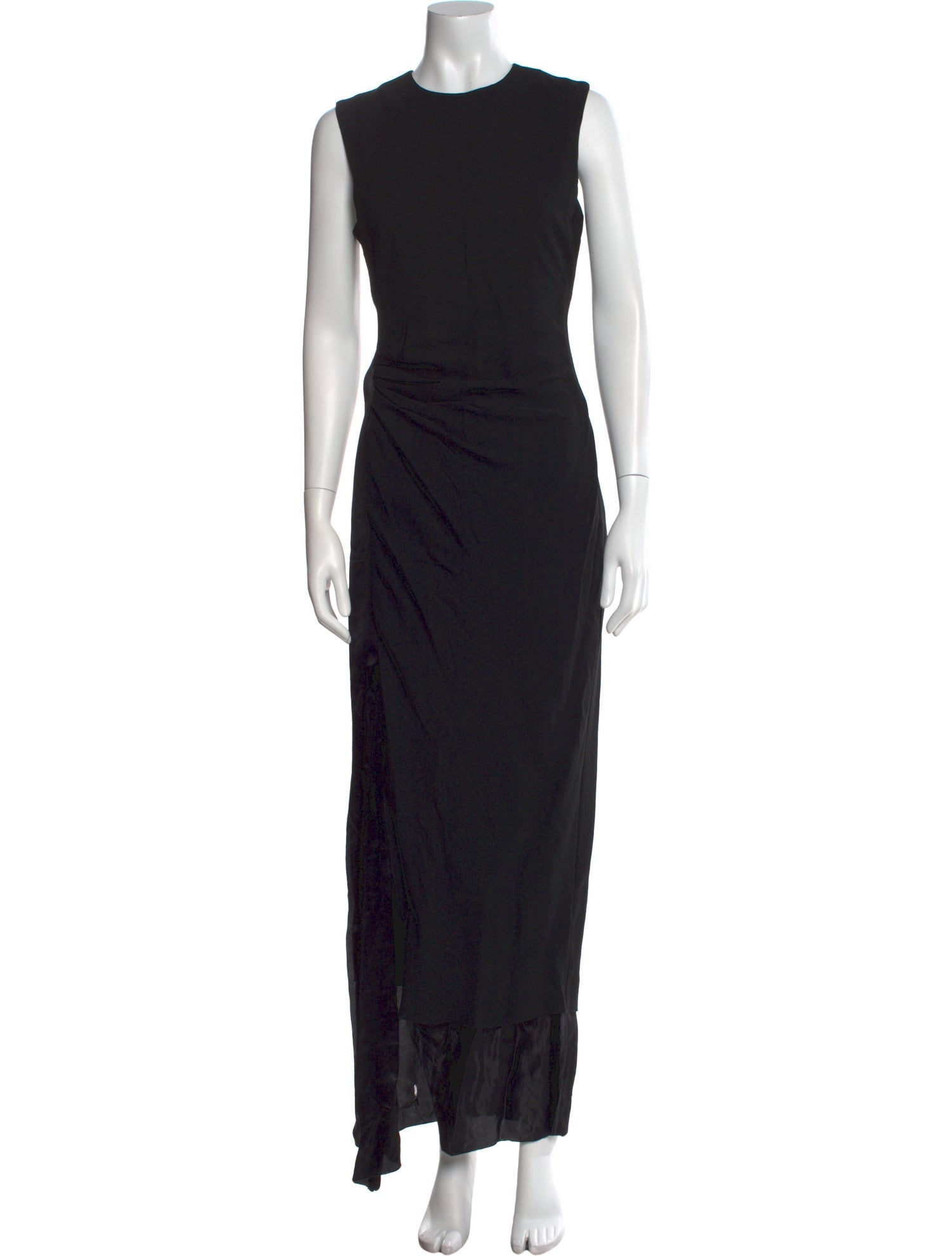 Acne Studios Crew Neck Long Dress