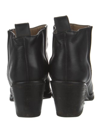 Acne Studios Leather Lace-Up Boots