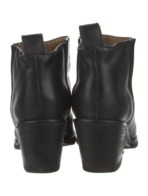 Acne Studios Leather Lace-Up Boots