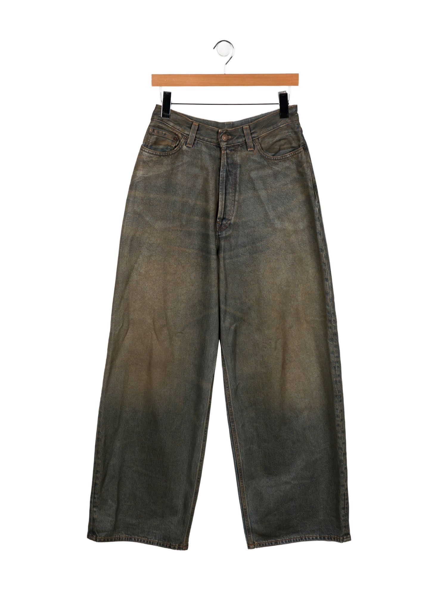 Acne Studios High-Rise Wide Leg Jeans