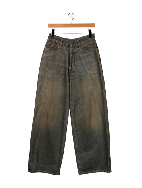 Acne Studios High-Rise Wide Leg Jeans