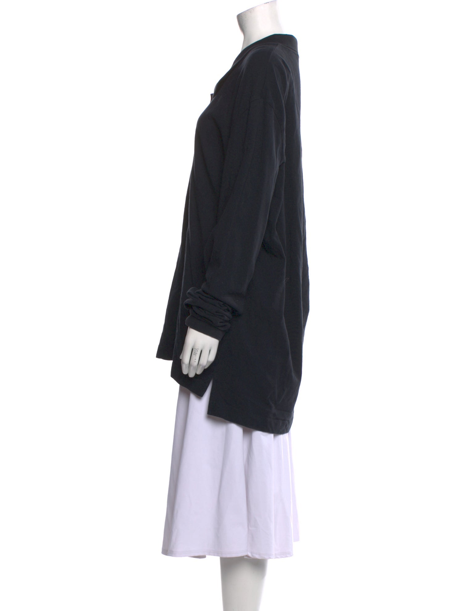 Acne Studios V-Neck Long Sleeve Sweatshirt