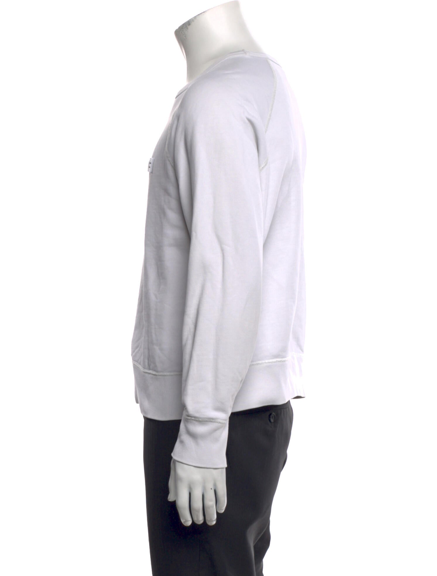 Acne Studios Crew Neck Long Sleeve Sweatshirt