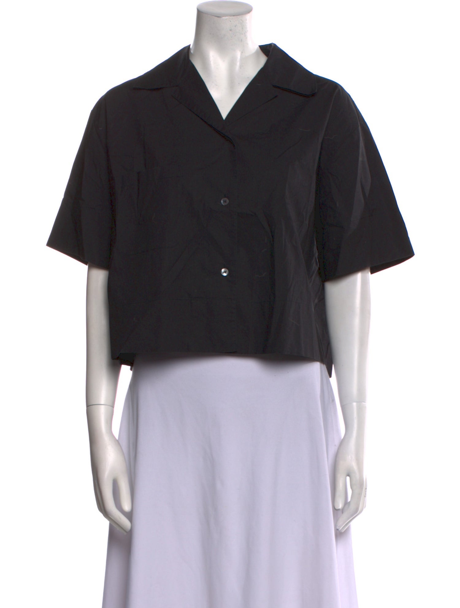 Acne Studios Short Sleeve Crop Top