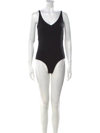 Acne Studios V-Neck Sleeveless Bodysuit