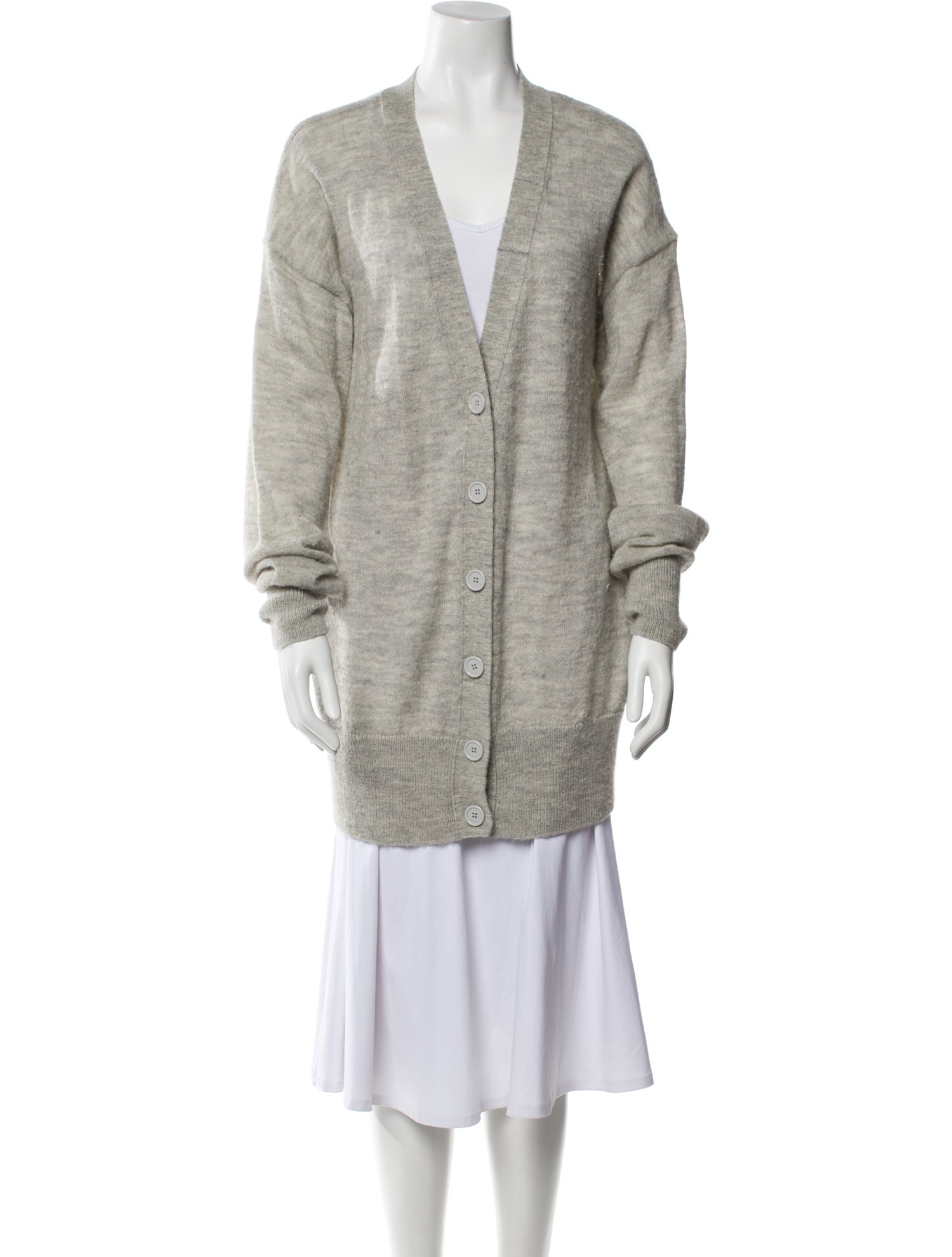 Acne Studios Mohair V-Neck Sweater