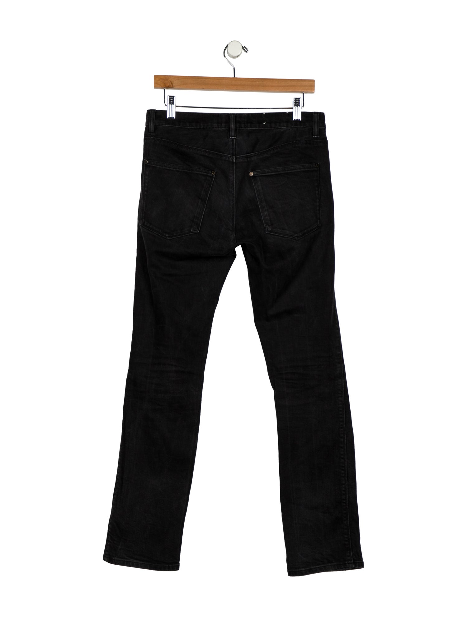 Acne Studios Mid-Rise Straight Leg Jeans