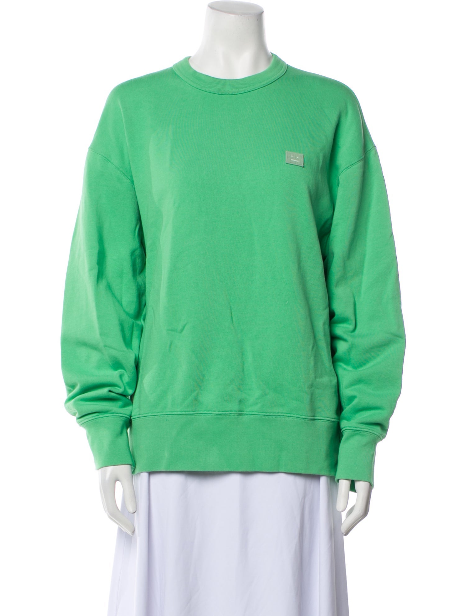 Acne Studios Crew Neck Long Sleeve Sweatshirt