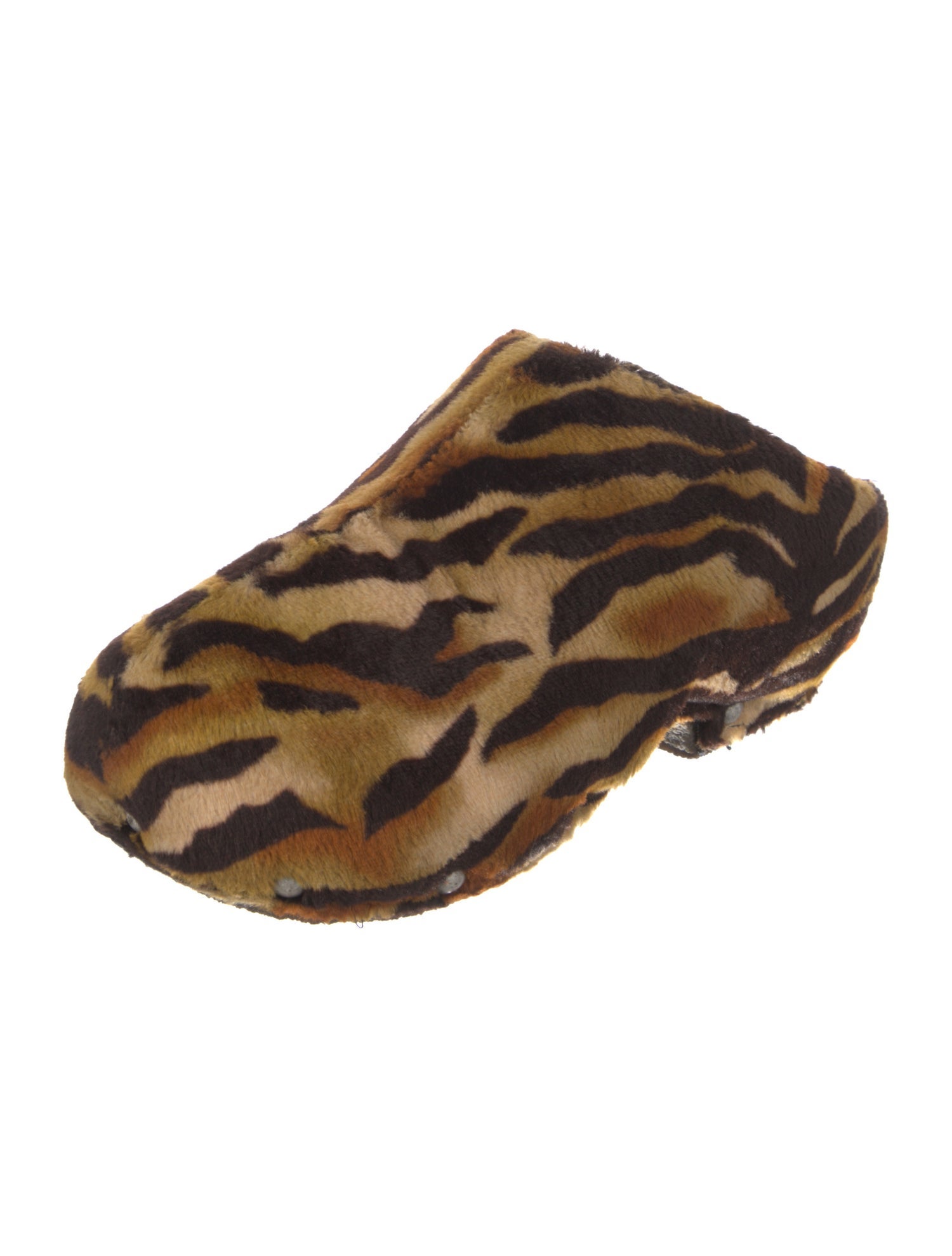 Acne Studios Animal Print Studded Accents Flats