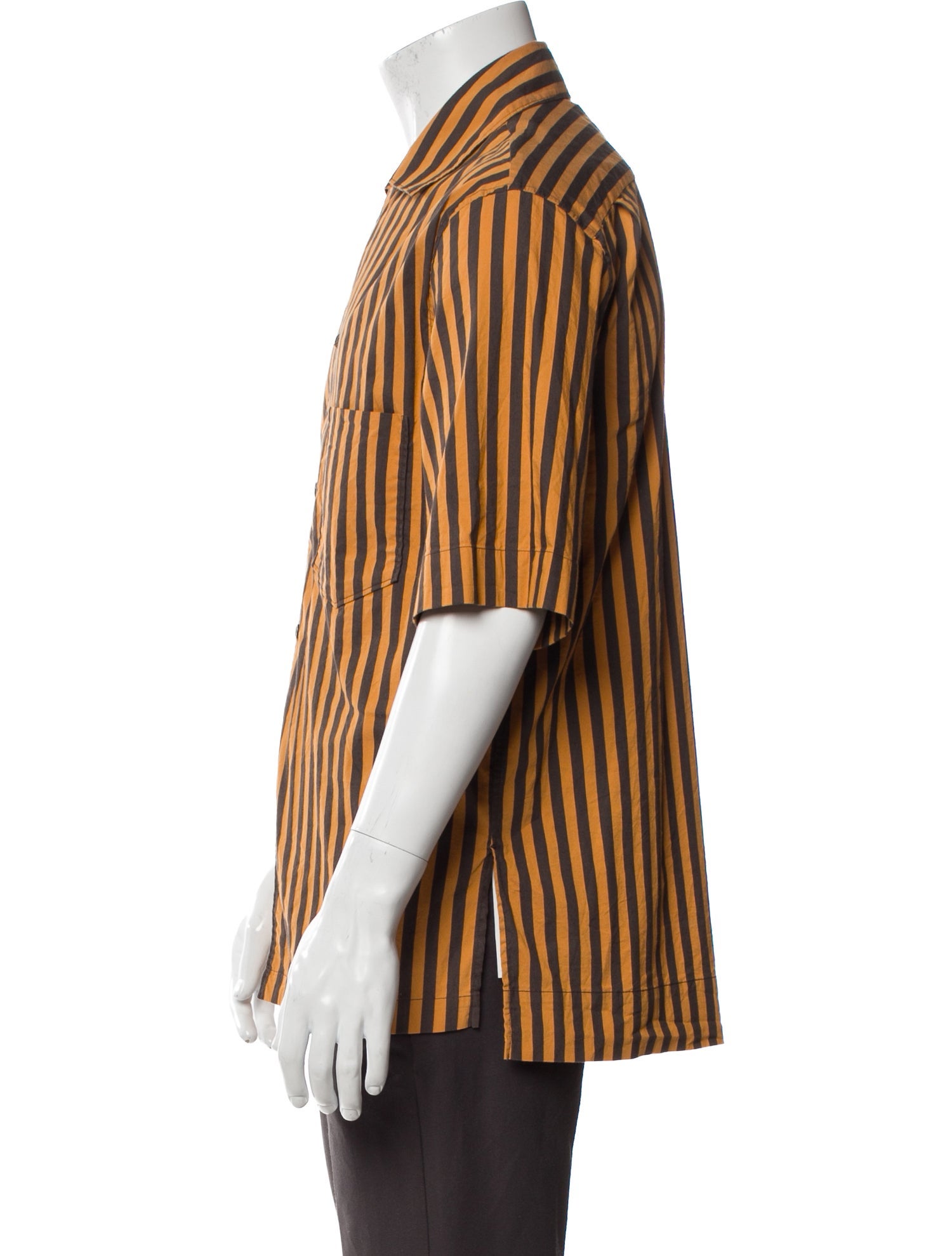 Acne Studios Striped Short Sleeve Shirt