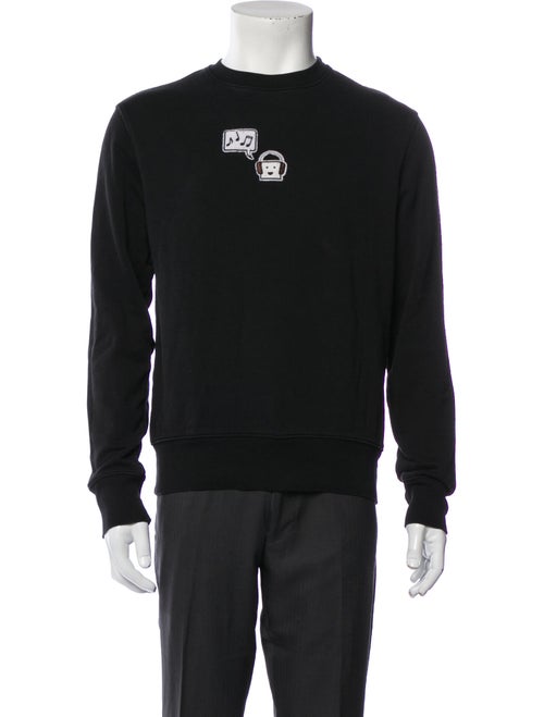 Acne Studios Graphic Print Crew Neck Pullover