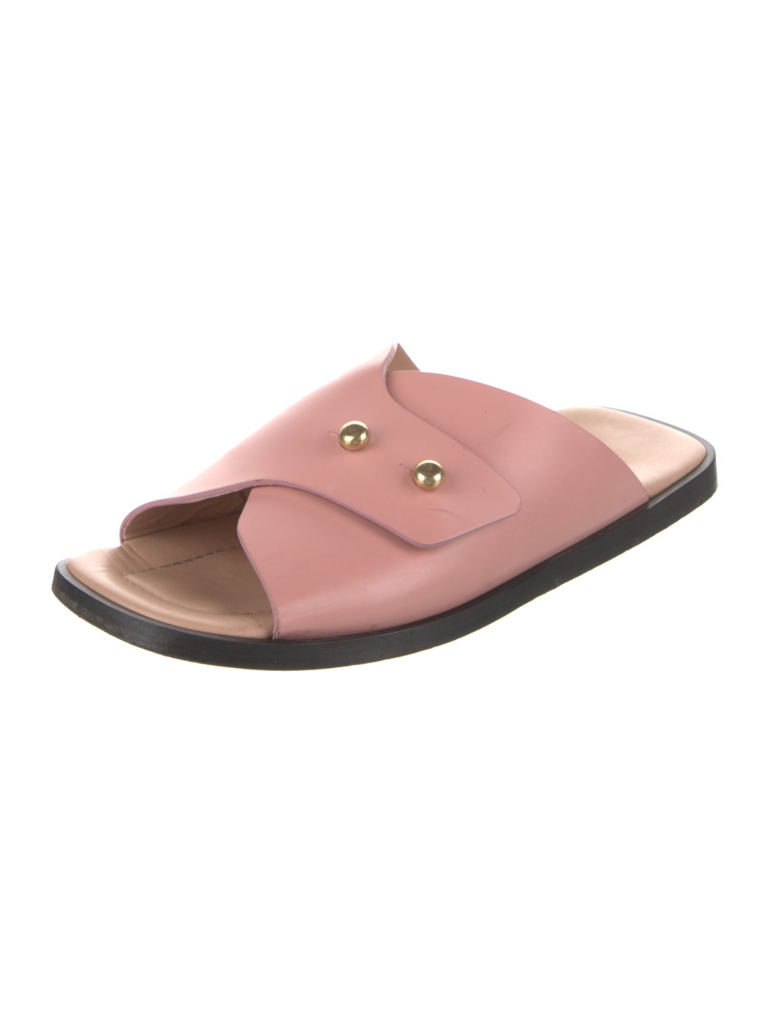 Acne Studios Leather Slides