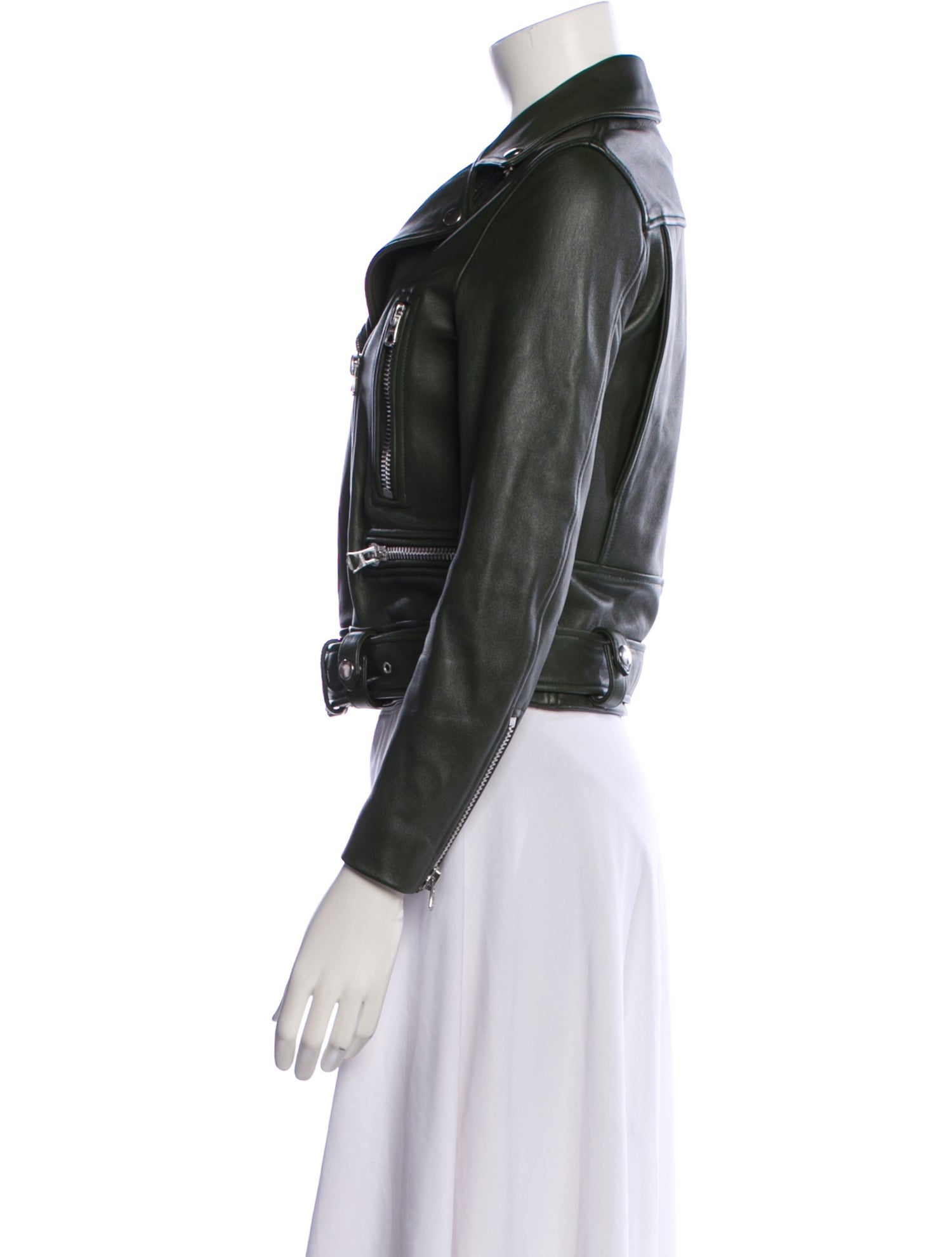 Acne Studios Leather Biker Jacket