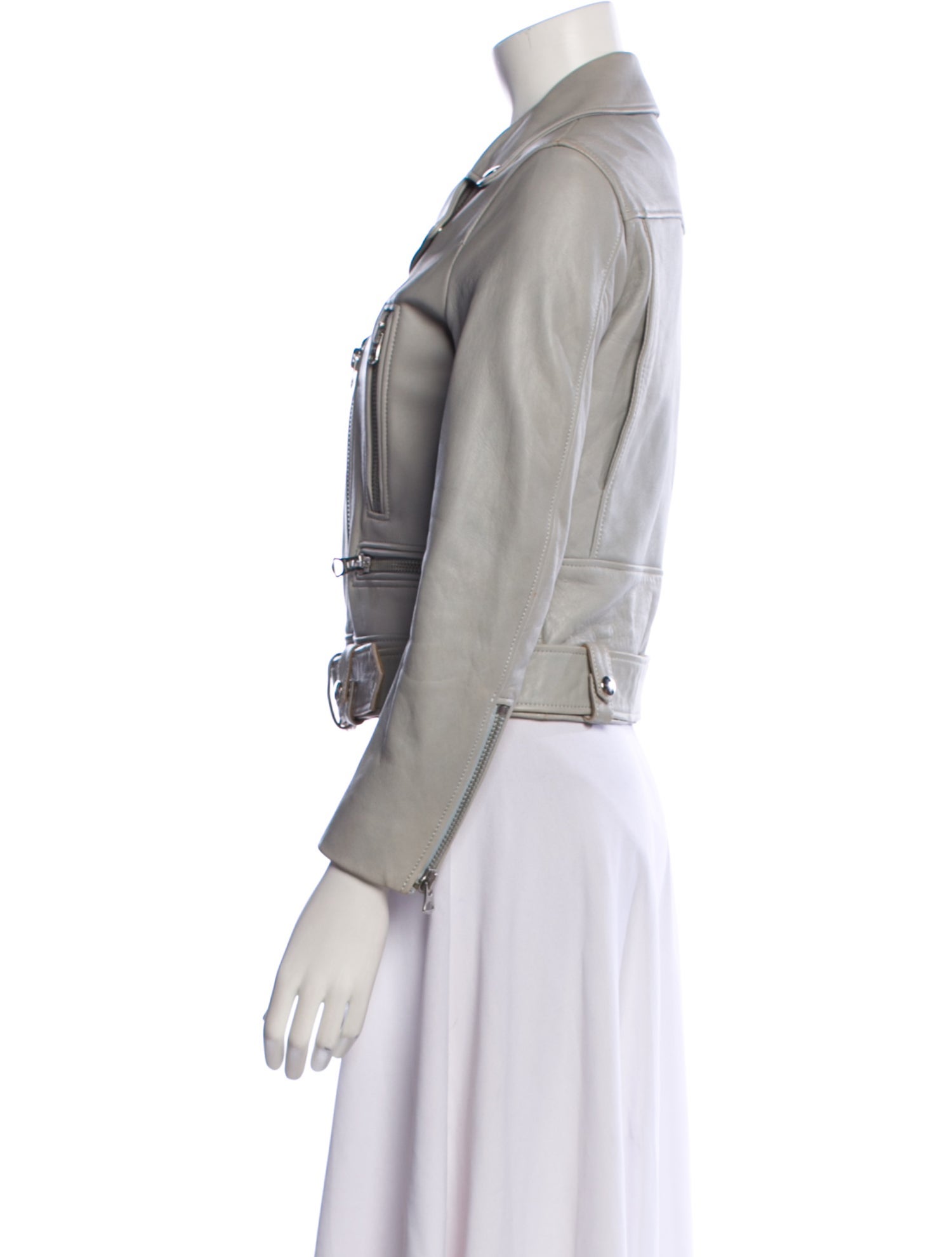 Acne Studios Leather Biker Jacket