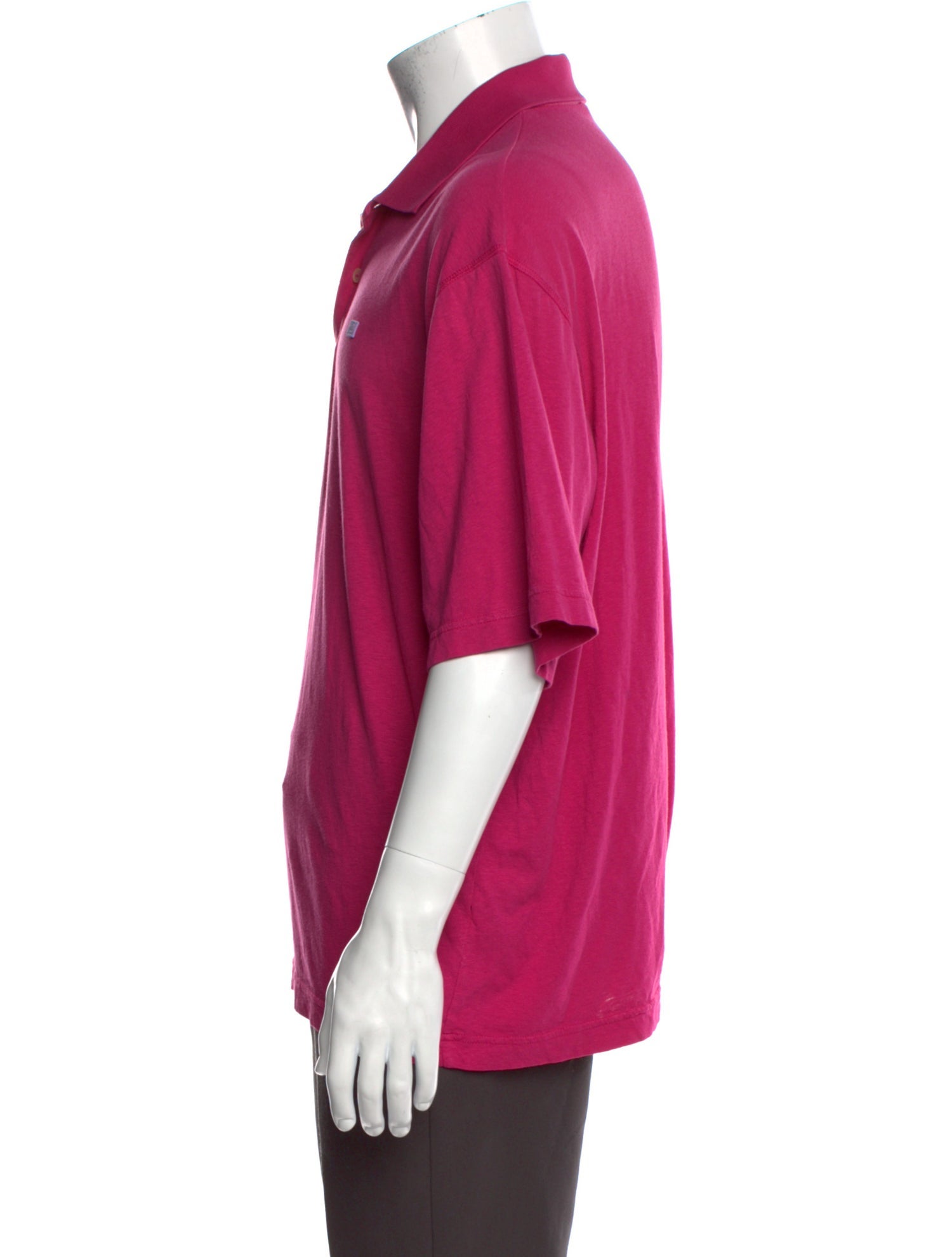 Acne Studios Collar Short Sleeve Polo Shirt