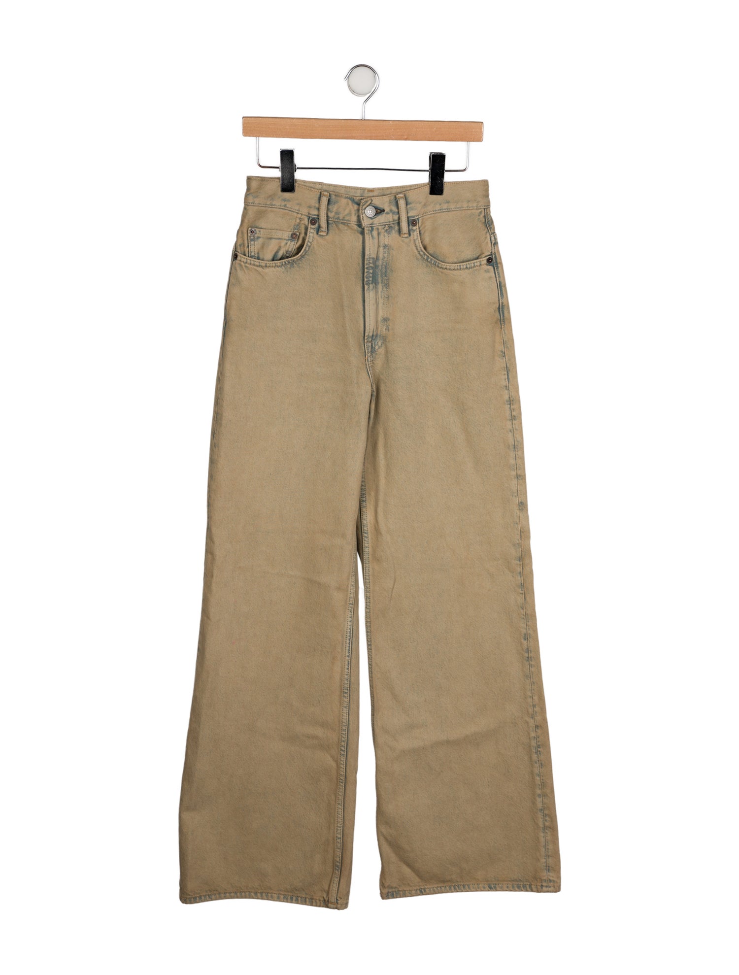 Acne Studios High-Rise Wide Leg Jeans