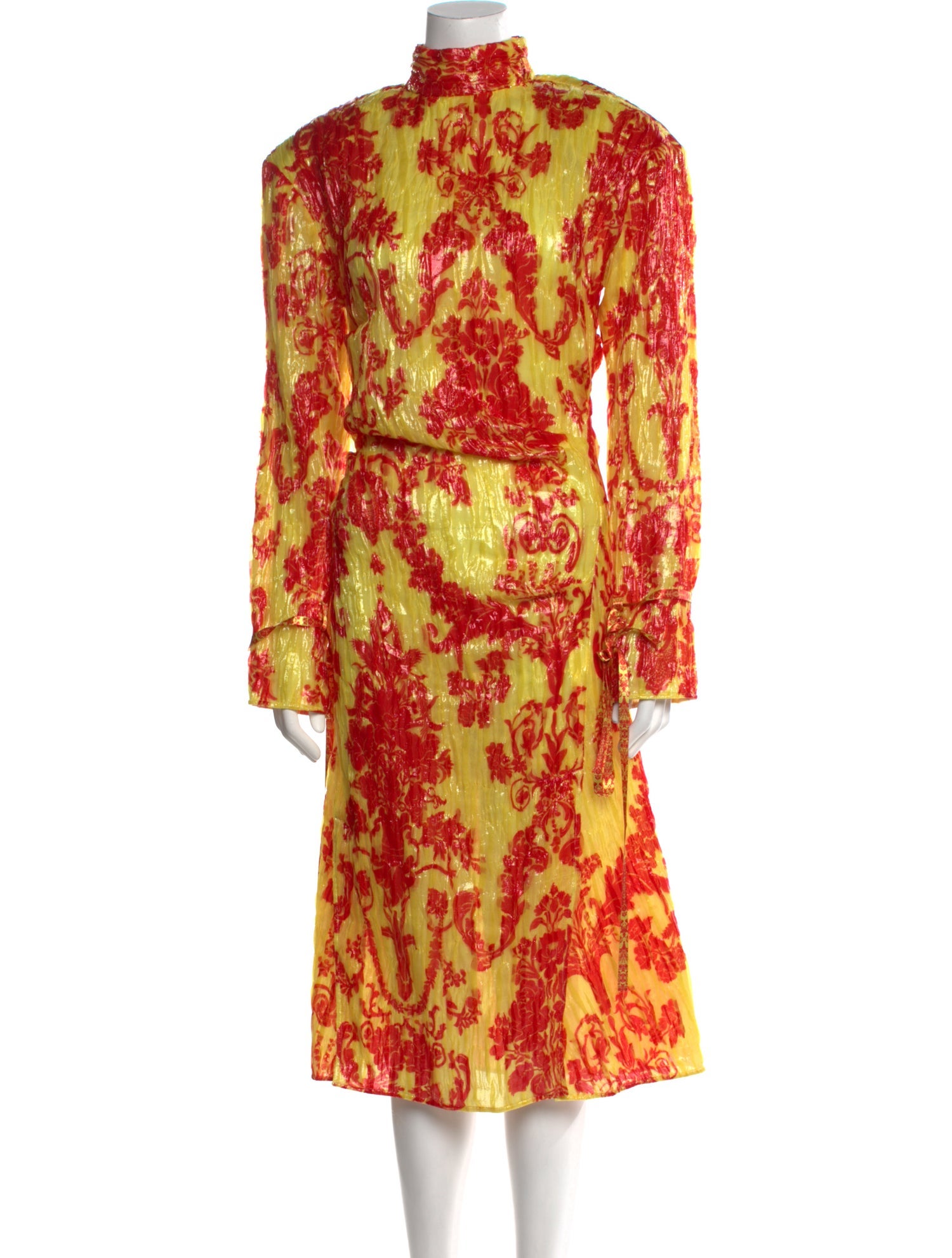 Acne Studios Silk Midi Length Dress w/ Tags