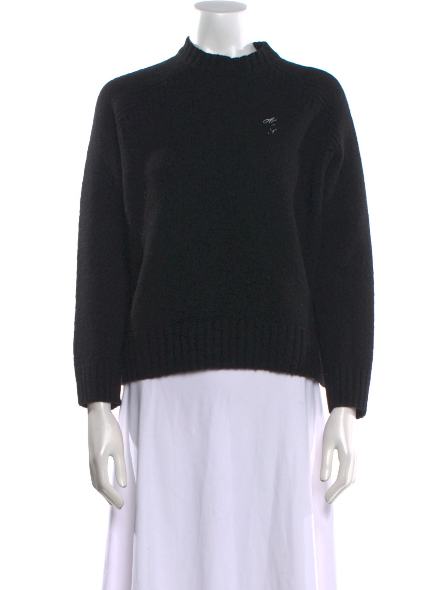 Acne Studios Wool Mock Neck Sweater