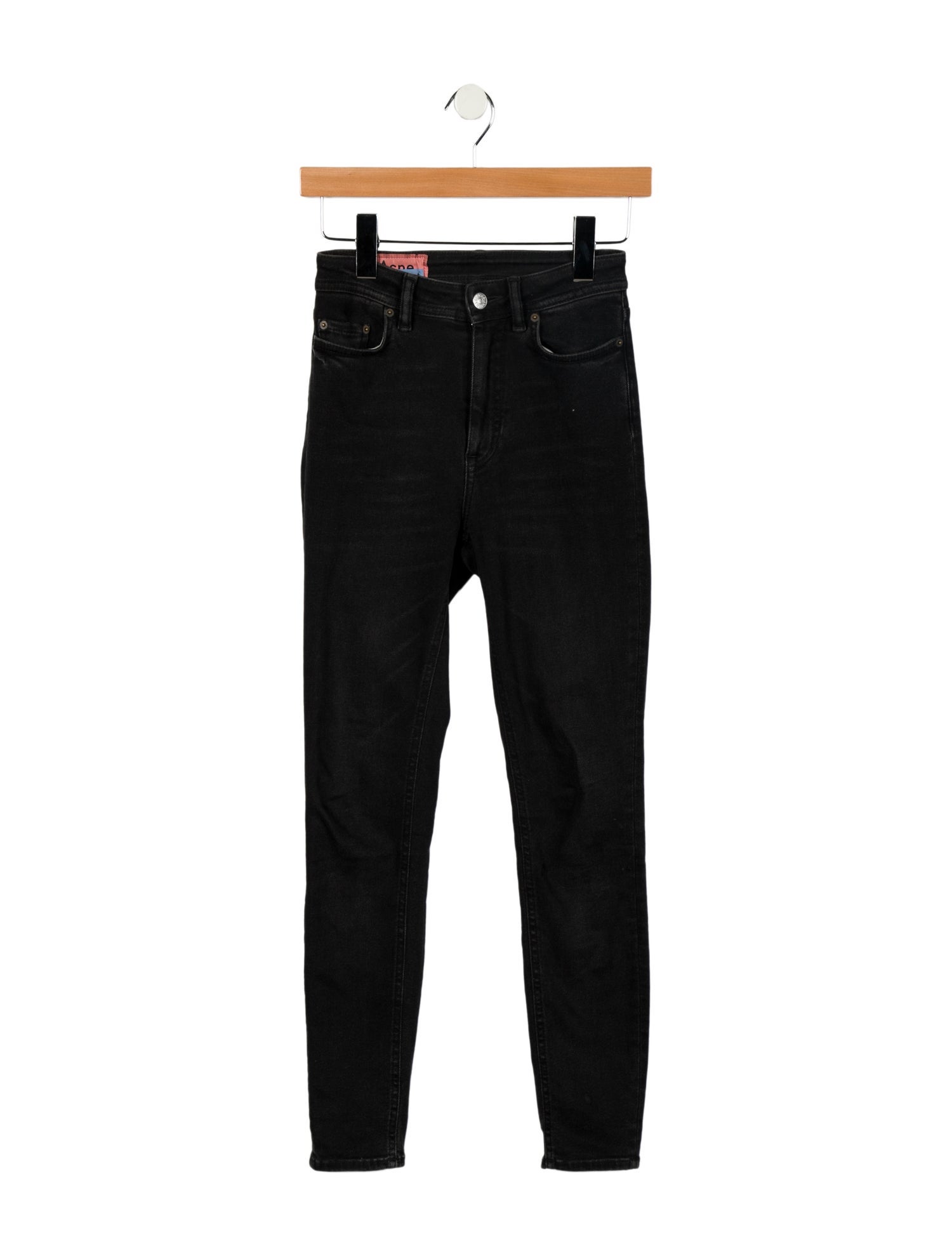 Acne Studios Mid-Rise Skinny Leg Jeans